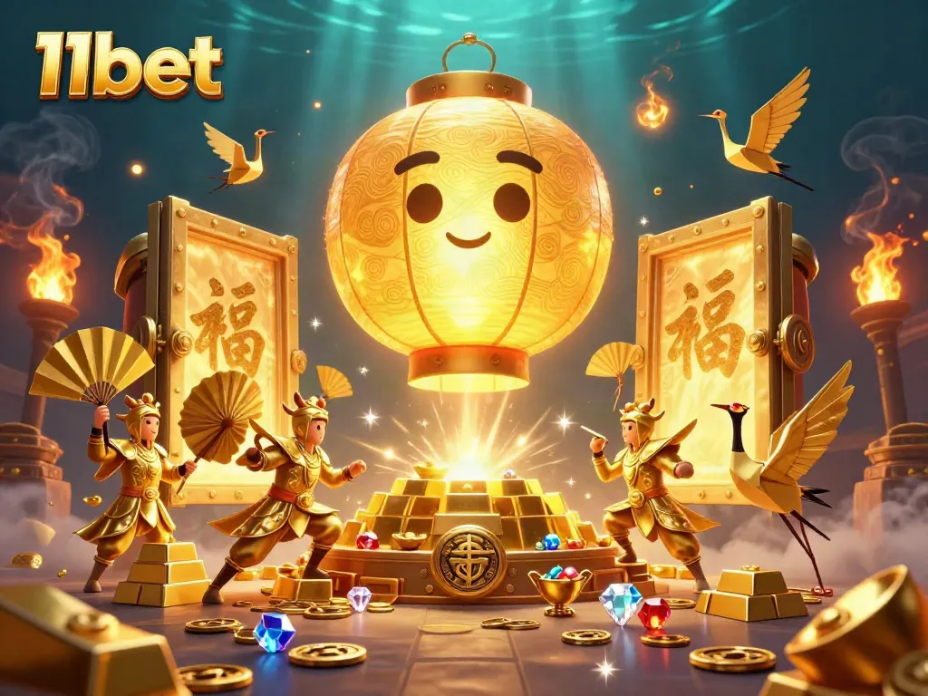Engage with thrilling 11bet casino adventures featuring vibrant characters and golden treasures.