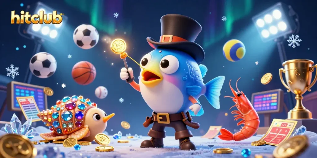 Engage in exciting gameplay at hitclub while treasure-hunting with a deep-sea anglerfish and friends.