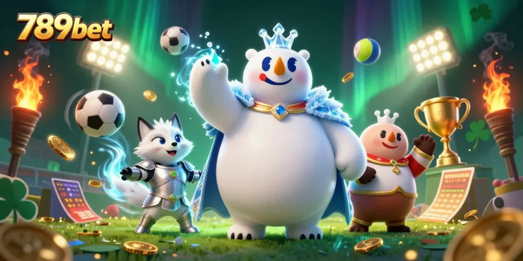 Experience the thrill of betting at 789bet with dynamic sports elements and captivating characters.